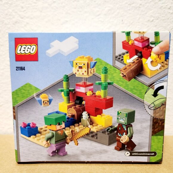 NEW LEGO Minecraft Building Set CHRISTMAS GIFT STOCKING STUFFER 21164 - Picture 4 of 7